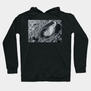 Astronaut footprint on the Moon (C002/6983) Hoodie